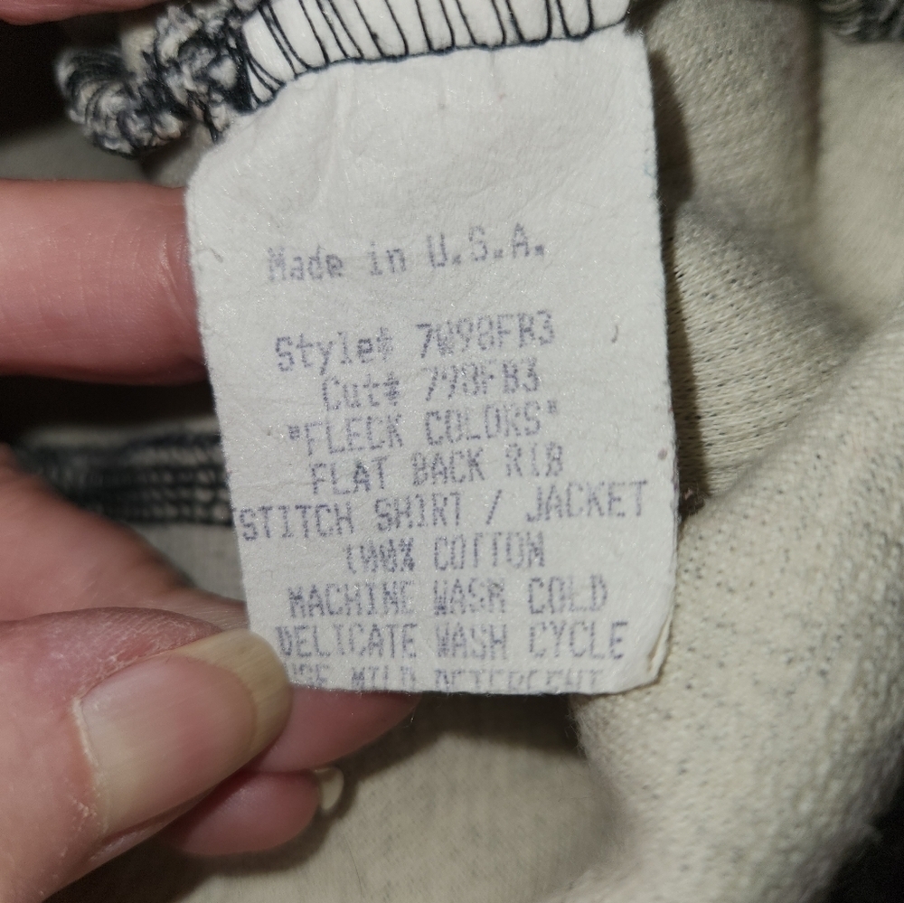 True Grit Women's Gray Marled Jacket/Blazer Size S Button Front Collar Comfort - Picture 10 of 12